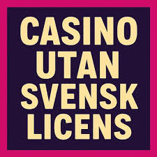 Casino med låg insättning utan svensk licens - Upptäck spelvärlden på dina villkor